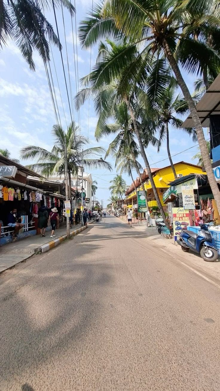 Mandrem beach, North Goa