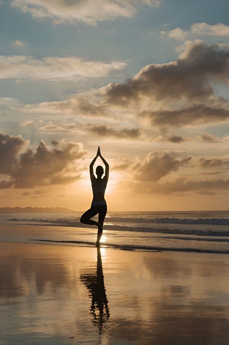 Sunrise yoga