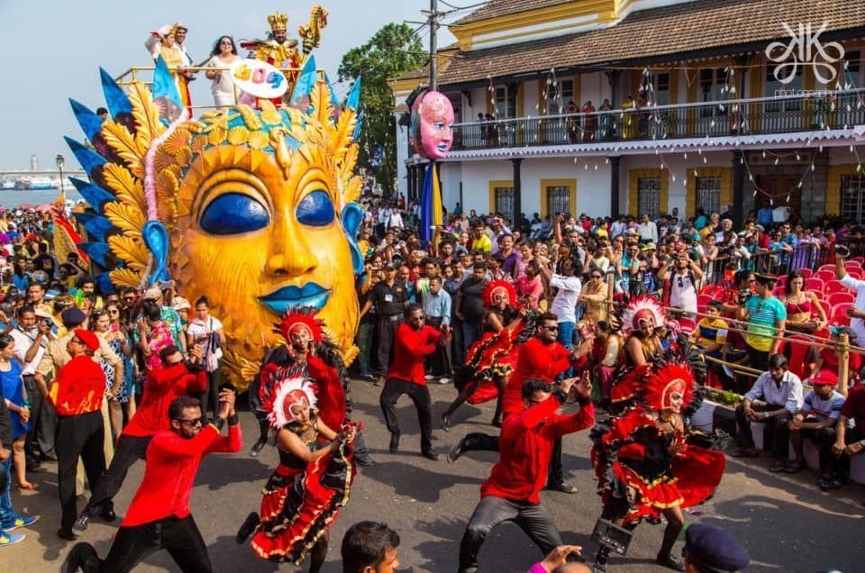 Carnival in Goa — masks, drums and colour in the street