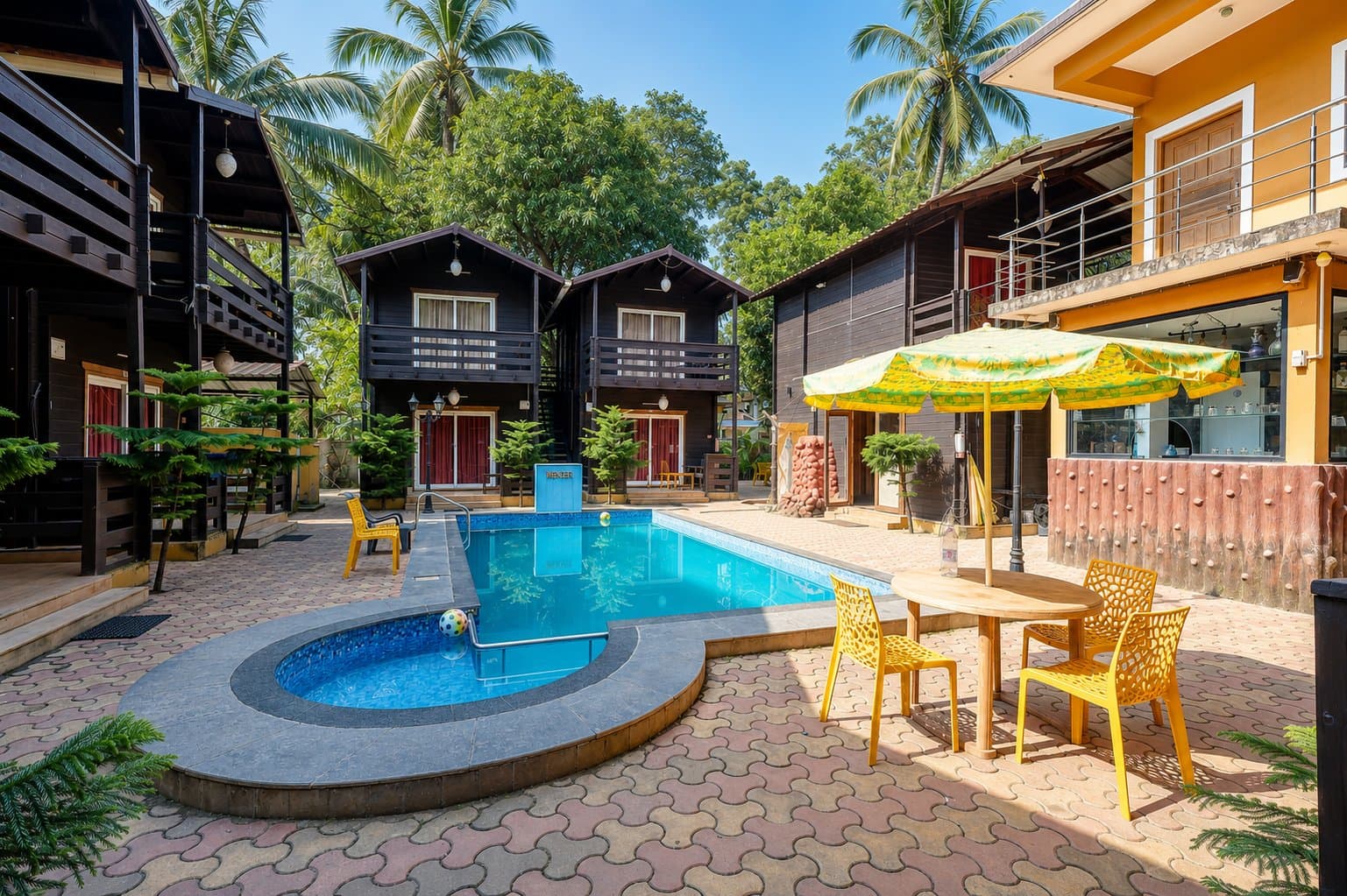 Wenzet Cottages — cottage view