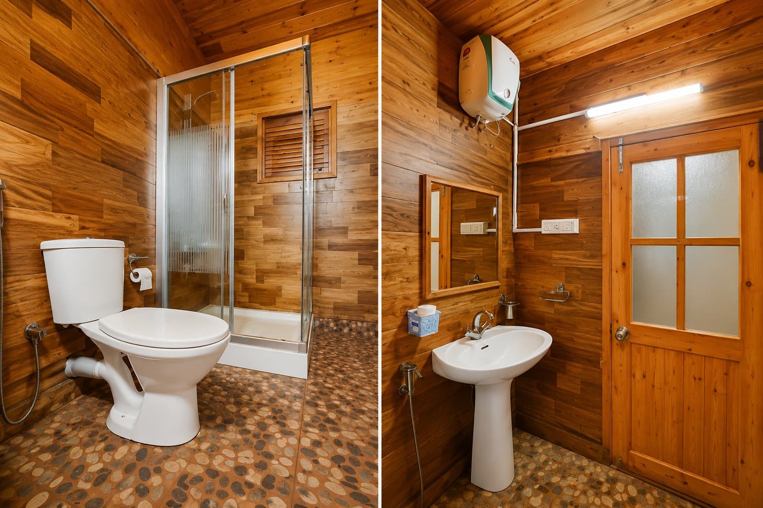 Premium Cottage — the bath